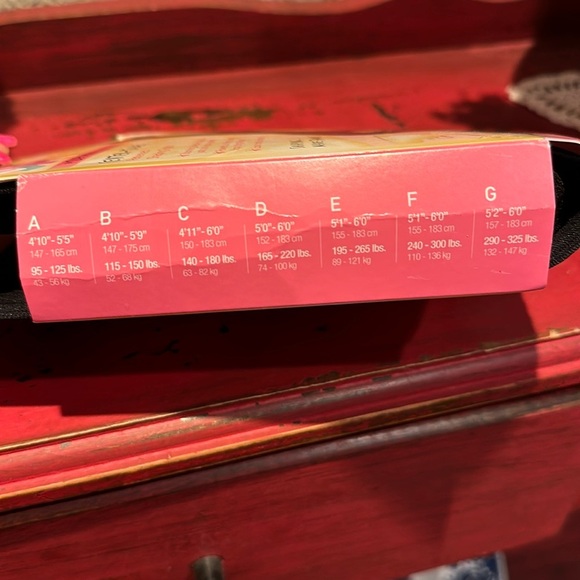 NWT Spanx Center Stage Patterned Shaping Tights Size C  Ribbed Row - Picture 4 of 5